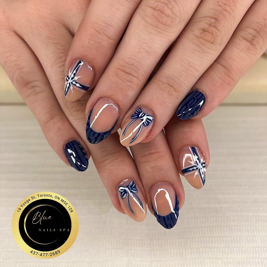 Summer Nails | Blue Nails Spa
